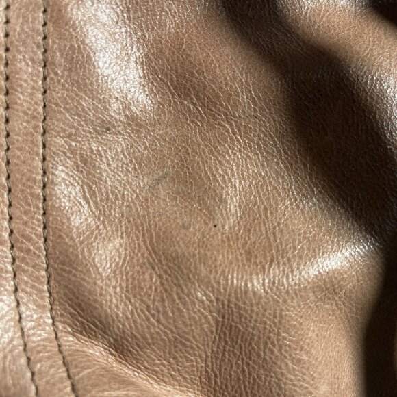 Rough & Tumble Borough Bag Womens Convertible Beige Brown Leather Crossbody - Picture 15 of 16